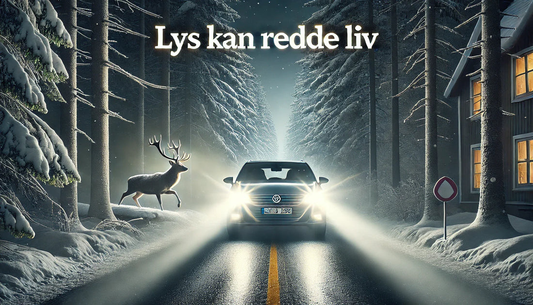 Lys kan redde liv!